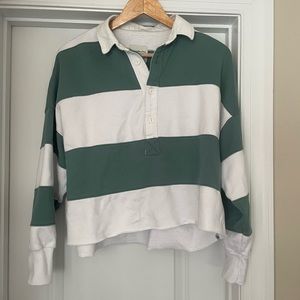 Cropped Rugby Polo